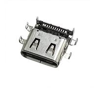 HSSDTECH USB-C DC power JACK Charging Port Socket Replacement for Lenovo ThinkPad E14 E15 E480 E485 E580 E585 E490 E495 E590 E595 L380 Type C DC Jack DC power JACK Charging Port Connector