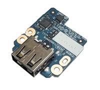 HSSDTECH USB Charging Board Jack Dock Port Socket for Lenovo ThinkPad X395 20NL 20NM T495s 20QJ 20QK 02DM414 NS-C181 USB Secondary Board Auxiliary USB Module