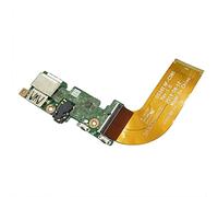 HSSDTECH USB Charging Dock Port Socket Card for Lenovo Ideapad S540-13ITL | 82H1 5C50S25170 USB Secondary Card USB Module with Flexible Cable Included