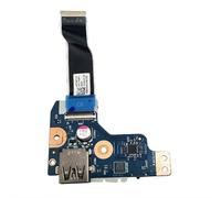 HSSDTECH USB Charging Dock Port Socket Jack Card for Lenovo Legion 5-15ACH6 82JW 5C50S25210 NS-D601 USB Secondary Board Auxiliary USB Module USB Module with Flexible Cable Included