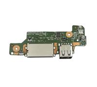HSSDTECH USB Charging Dock Port Socket + Ribbon Cable Board IO Board for Lenovo Ideapad 330S-14IKB 81F4 330S-14AST 81F8 330S-14 5C50R07661 USB Port USB Connector