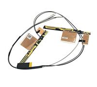 HSSDTECH WiFi Antenna for DELL Latitude E5500 5500 5501 Precision 3540 3541 0614MR DC330027P2L DC330027V2L DC330027N2L Flat Flex Cable WiFi Antenna