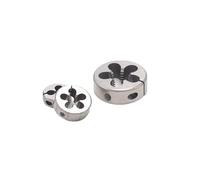 HSSE Metric Fine Thread Round Die M1.6 -M9 Screw Threading Dies 2pcs(M2.5x0.25)