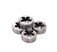 HSSE Round Threading Die Set - Fine Thread Metric Dies - 2pcs for Metalworking and DIY Projects(M11x0.5)