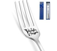 HSSPIRITZ Dingle Hopper Funny Engraved Stainless Steel Fork,Funny Women Men Kids Friends Sisters Creative Little Mermaid Lovers Fork Birthday Father's Day Mother's Day Valentine's Christmas Gifts