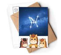 hst trustworthy beautiful lucky stars Postcards Envelopes Cards Mailing Year Horse