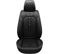 HSTBLEOO Car Seat Covers Universal Full Set Accessories For Ford All Models Focus Fiesta Ranger Kuga Mondeo Fusion Explorer S-Max(Black Standard)