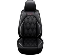 HSTBLEOO Car Seat Covers Universal Full Set for Nissan Qashqai J10 J11 Navara D22 Juke X-Trail Leaf Tiida Np300 Versa Murano Kicks Dualis Livina(Black Standard)