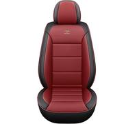 HSTBLEOO Car Seat Covers Universal Full Set for Nissan Qashqai J11 J10 Juke X Trail T32 Skoda Octavia Kodiaq A7 Rapid A5 Fabia Accessories(Black Red)