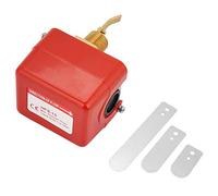 Hsthe Sea 1/2inch Water Flow Switch, HFS-15 Adjustable Thread Double Throw SPDT 220VAC 15A Water Flow Control 1.0Mpa