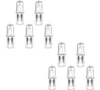 Hsthe Sea 10Pcs G9 Halogen Light Bulbs 25W Dimmable Capsule Bulb for Oven Lamps