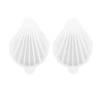 Hsthe Sea 2 Pack Epoxy Resin Accessory Set Split Cup, Pouring Cup Compartments 3/5 Silicone Divided Cup, for Paint Casting Cavity