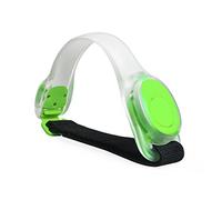 Hsthe Sea 2 Pack LED Armband Elastic LED Flashing Light Safety Night Sports Gear Bands for Adults and Children Outdoor Activities and Running Exercise Walking