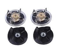 Hsthe Sea 2 Pair Base Gear and Blade Gear for Magic Bullet Blade Replacement Parts Compatible with Magic Bullet Blender MB1001 250W