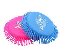 Hsthe Sea 2 pcs water discs, Frisbee splash, water throwing disc made of foam and silicone, water splash disc, water splash disc, throwing disc water game