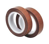 Hsthe Sea 2 Rolls of PTFE Tape High Temp Tape Heat Resistant Up to 300℃ Self-Adhesive 13 mm x 10 m