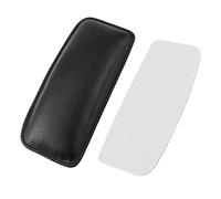 Hsthe Sea 2PCS Car Armrest Cushion Driver Side Car mat Car Knee Pads Leg Pads for Car Centre Console Armrest -Black