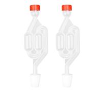 Hsthe Sea 2Pcs Fermentation Tubes, Aerator With Fermentation Air Lock Fermentation Tube Aerator For Brewing Beer, Wine, Fermented Sauerkraut