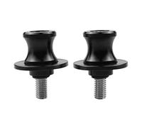 Hsthe Sea 2PCS Motorbike Paddock Stand Screws M8 Paddock Stand Bobbins Swing Arm Stand Screw -Black