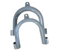 Hsthe Sea 2Pcs Universal Mounting Bends，U-shaped Retaining Arch, Plastic U-shaped Bend Hanger for Drain Hose Washing Machine Dishwasher and 20-25 mm Water Pipes