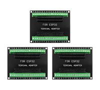 Hsthe Sea 3pcs ESP32 Expansion Board 38 Pin Development Board Wireless WiFi + Bluetooth Dual-Core CPU Low Power Consumption 1 in 2 for 30 PIN Version ESP32 ESP-WROOM-32