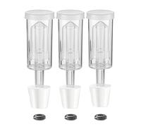 Hsthe Sea 3Pcs Fermentation Tubes, Fermentation Tube with Stopper, Fermentation Airlock Set, Suitable for Fermentation of Pure Juice