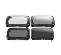 Hsthe Sea 4 Pack Camera Lens Filters Multi Coated Filters Compatible with Mavic AIR 2s, Filter High Transmittance Integrated Modeling Frame (ND8 ND16 ND32 CPL)