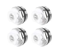 Hsthe Sea 4 Pcs Vent Valve For BSP Type Automatic Air Venting System Conventional Radiators In A Compact 1/2 Inch Size Quick Installation