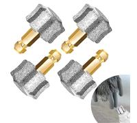 Hsthe Sea 4Pcs Dog Nail Grinder Replacement Pet Nail Grider Polisher Wheel Head Professional Spare Grinding Head for Dog Cat Pet Toenail Paws Electric Claw Trimmer Nail Smoothing Grooming Tool