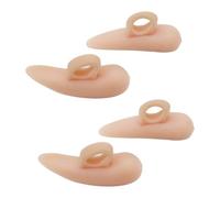 Hsthe Sea 4PCS Silicone Gel Hammer Toe Crest Pads Ballenzeh-Hammerzehen-Polster Zehengreifer Orthesenpolster
