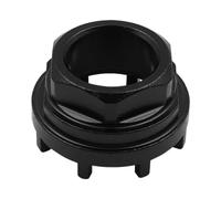 Hsthe Sea Bicycle Lock Ring Tool, Bicycle Bottom Bracket Tool with 8 Teeth Locking Ring, Compatible with Shimano SRAM ISIS 8-Level Inner Bearing Shells(Black)