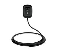 Hsthe Sea Car Rocker Switch ON/Off Double-Sided Adhesive Installation Surface Mount Button Switch for Power Switches LED Light Strip Fog Lamp Daytime Running Light