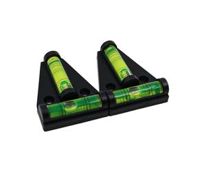 Hsthe Sea Caravan Trailer Motor Home T Type Spirit Level Triangle Level -Black