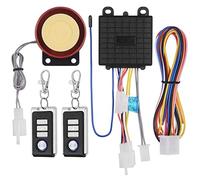 Hsthe Sea DC12V Motorcycle Anti-Theft Alarm Security System Remote Control Engine Start Bike Anti-Hijacking Cutting Off Remote Engine Start Arming Disarming