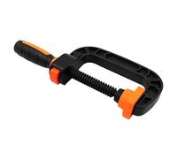 Hsthe Sea G-Clamp Quick C-Clamp Clamp Carpentry Clamp Powerful Retainer - Black Red - 3 Inch - Nylon