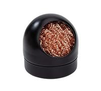 Hsthe Sea Hsthe Sea Soldering Tip Cleaner, Metal Brass Sponge with Holder, Soldering Tip Cleaning Wire, Holder kit Made of Loosely Coiled Brass Tip Cleaner, No Water Needed