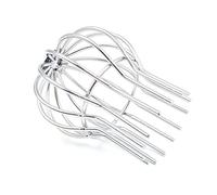 Hsthe Sea Leaf Catcher and Downpipe Grille Made of 304 Stainless Steel Suitable for 75 Pipe or Hole Inner Diameter 63-90 mm/2.48-3.54 in