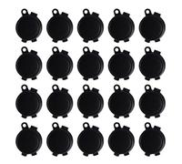 Hsthe Sea Mini Finger Ink Pad Stamp Ink Pad Red Thumbprint Ink Pad 20 PCS ink pad for fingerprints,Professional Quick-Drying Erasable Ink Pad with for Office, School, Bank