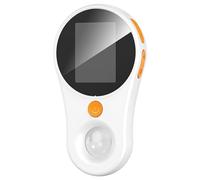 Hsthe Sea Mini Microscope, 2.0 Inch IPS Screen, 500X Magnification, Portable Pocket Microscope with 3-Level Adjustable LED Light, USB PC Connection (White)