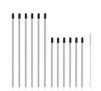 Hsthe Sea Pack of 12 Dishwasher Inserts Stainless Steel Bottle Holder Compatible with Soda-Stream for Dishwasher Dishwasher All Common Dish Racks
