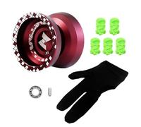 Hsthe Sea Professional Yoyo for Kids Adults, Responsive Yoyo Dual Purpose Competitive Yoyo with Unresponsive Yoyo Bearing Kit + 5 Yoyo Strings+ 1 Glove