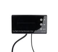 Hsthe Sea Reptile Thermostat PID Dimmer for Reptile Heat Lamp Thermostat Controller Socket for Terrarium Vivarium Aquarium with Waterproof Sensor Probe