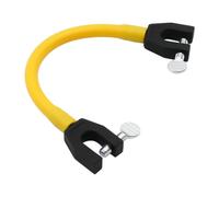 Hsthe Sea Ski Training Aid Ski Tip Snowboard Tip Clips, Ski Tip Connector Elasticity for Ski Trainer Beginners (Yellow)