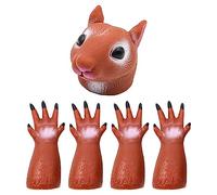 Hsthe Sea Squirrel finger puppet novelty toy finger doll prop animal finger puppet gift, finger game