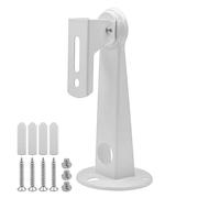 Hsthe Sea Wall Mount Camera Bracket Stand Adjustable Universal Wall Ceiling Mounts Aluminum 360° CCTV Surveillance Camera Bracket Wall Mount Camera Home Surveillance System Support Stand