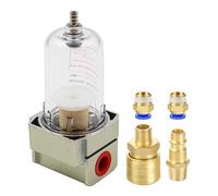 Hsthe Sea Water Separator, Compressed Air Filter Oil Separator with Quick Coupling for Compressor Filter, Compressed Air 1/4 Inch Filter