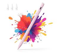 HSTT Pencil for iPad - 2018-2025 13 Minutes Fast Charging, Palm Rejection,Tilt Sensitivity, Stylus Pen Compatible with iPad Pro 11"/12.9"/13", 11/10/9/8/7/6th Gen, Air 3-7, Mini 5/7 Pink