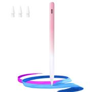 HSTT Pencil for iPad - 2018-2025 13 Minutes Fast Charging, Palm Rejection,Tilt Sensitivity, Stylus Pen Compatible with iPad Pro 11"/12.9"/13",Gradient Pink