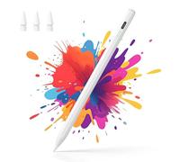 HSTT Pencil for iPad - 2018-2025 2X Fast Charging, Palm Rejection,Tilt Sensitivity, Stylus Pen for iPad 11 A16/10/9/8/7/6th Gen, Pro 12.9/11/13 Inch M4, Air 3/4/5/M2/M3, for iPad Accessories, White