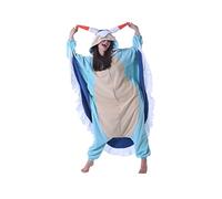 Hstyle Unisex Adult Onesie Anime Kigurumi Costume Cosplay Animal Pajamas Hooded Sleepwear, New Sea Hare, L